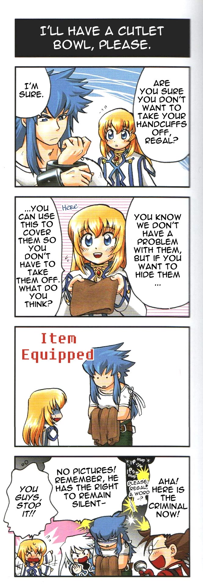 Tales of Symphonia 4koma Kings chapter 25 page 1