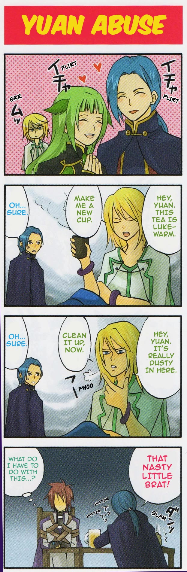 Tales of Symphonia 4koma Kings chapter 55 page 1