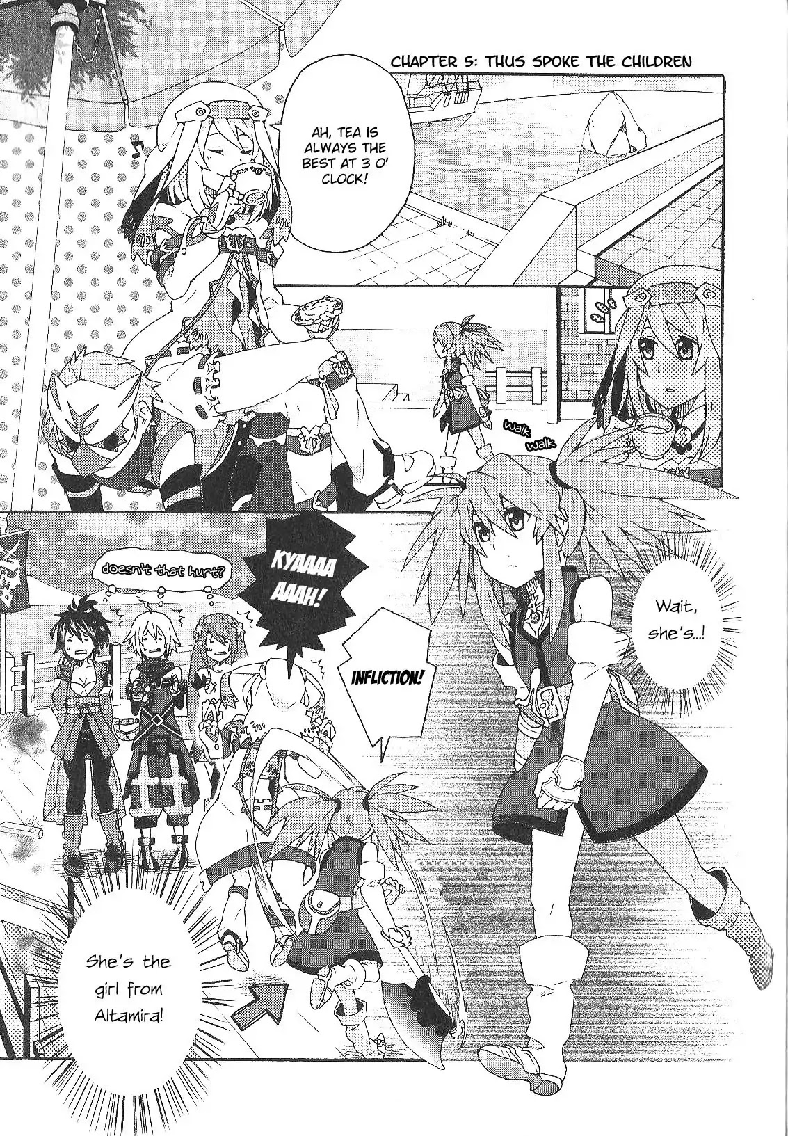 Tales of Symphonia - Ratatosk no Kishi - Assort! chapter 5 page 1