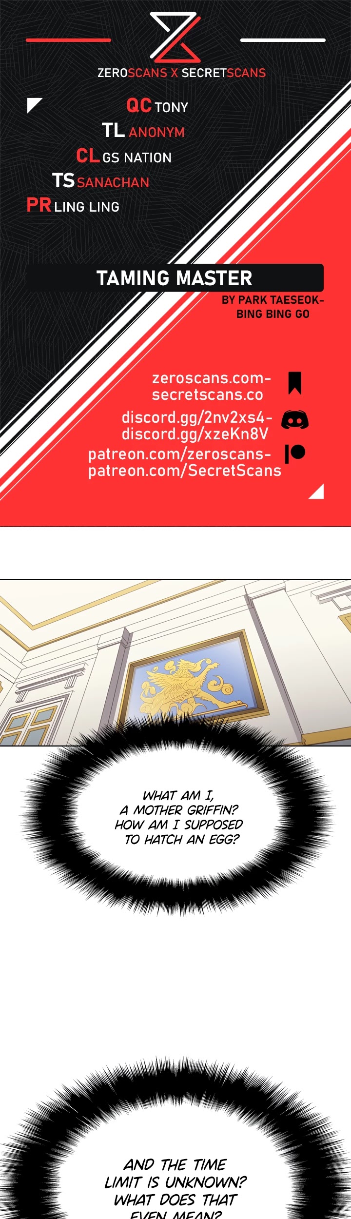 Taming Master chapter 27 page 1