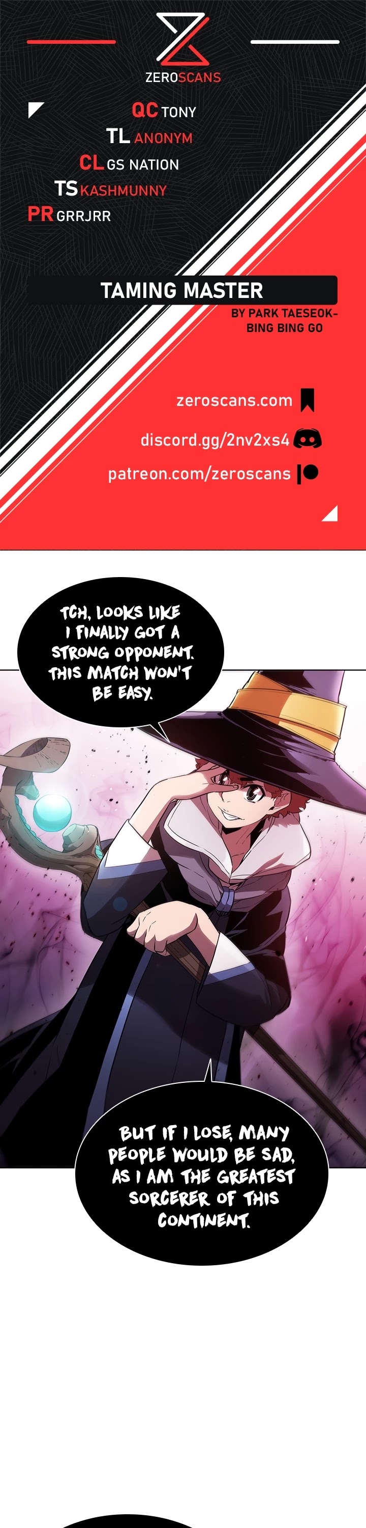 Taming Master chapter 31 page 1