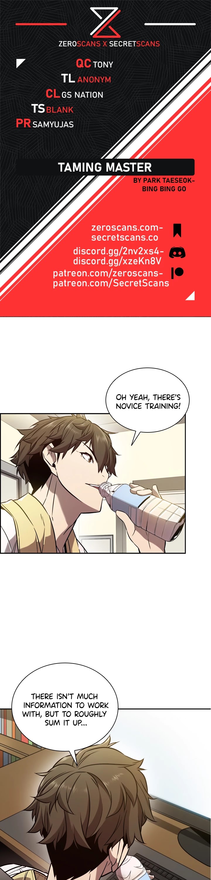Taming Master chapter 5 page 1