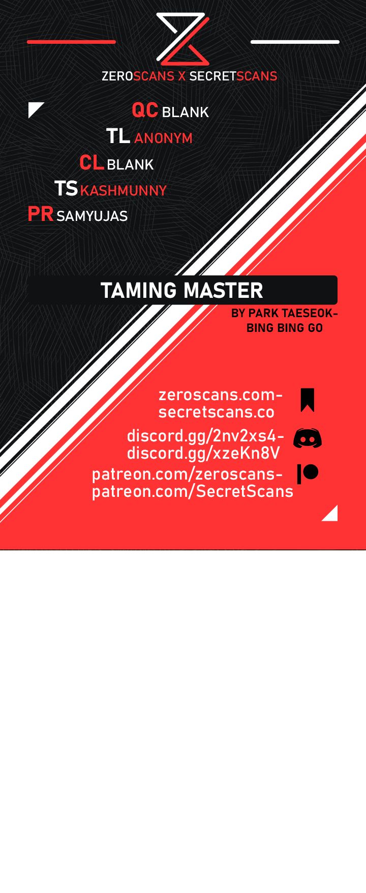 Taming Master chapter 12 page 1