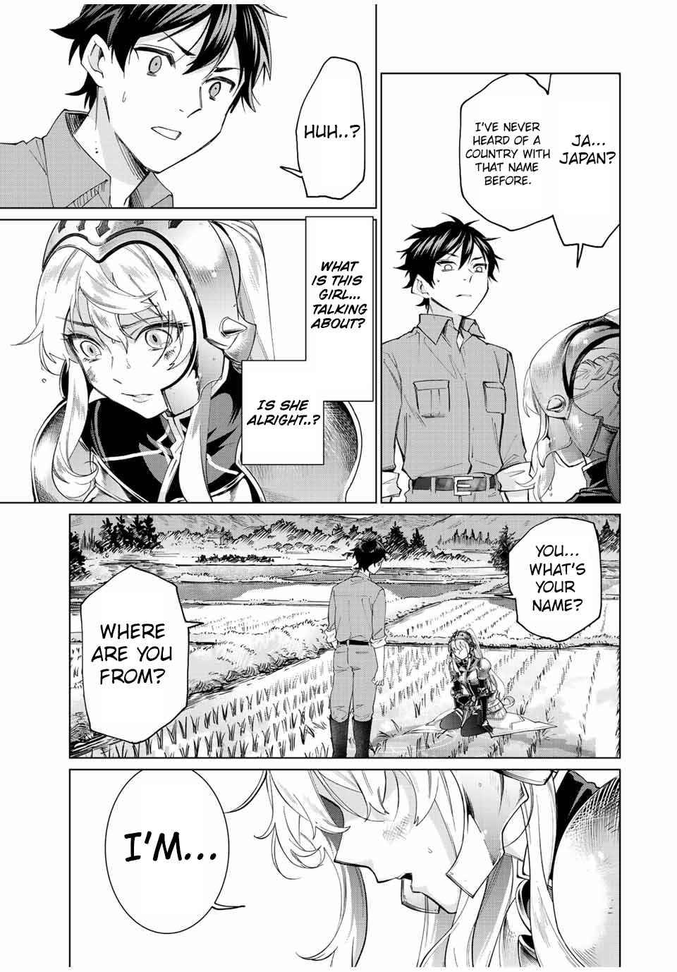 Tanbo de Hirotta Onna Kishi, Inaka de Ore no Yome da to Omowareteiru chapter 1 page 16