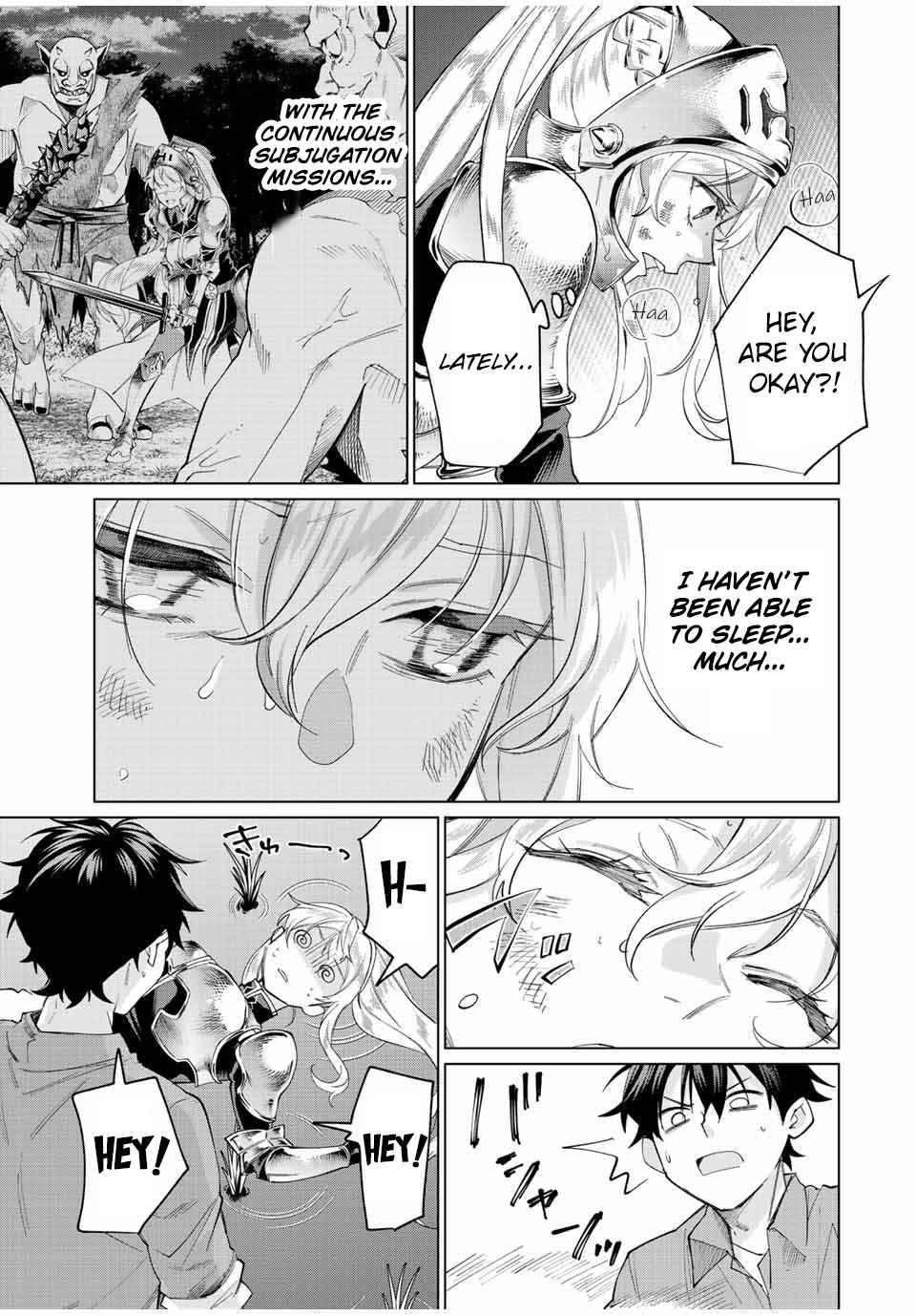 Tanbo de Hirotta Onna Kishi, Inaka de Ore no Yome da to Omowareteiru chapter 1 page 20