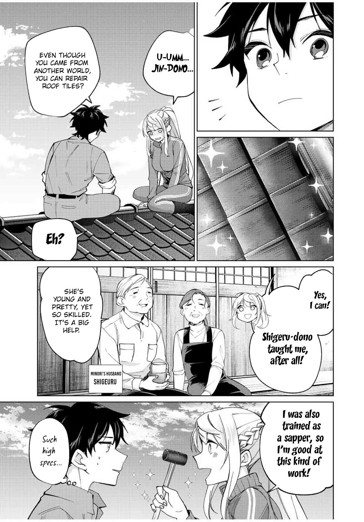 Tanbo de Hirotta Onna Kishi, Inaka de Ore no Yome da to Omowareteiru chapter 10 page 11