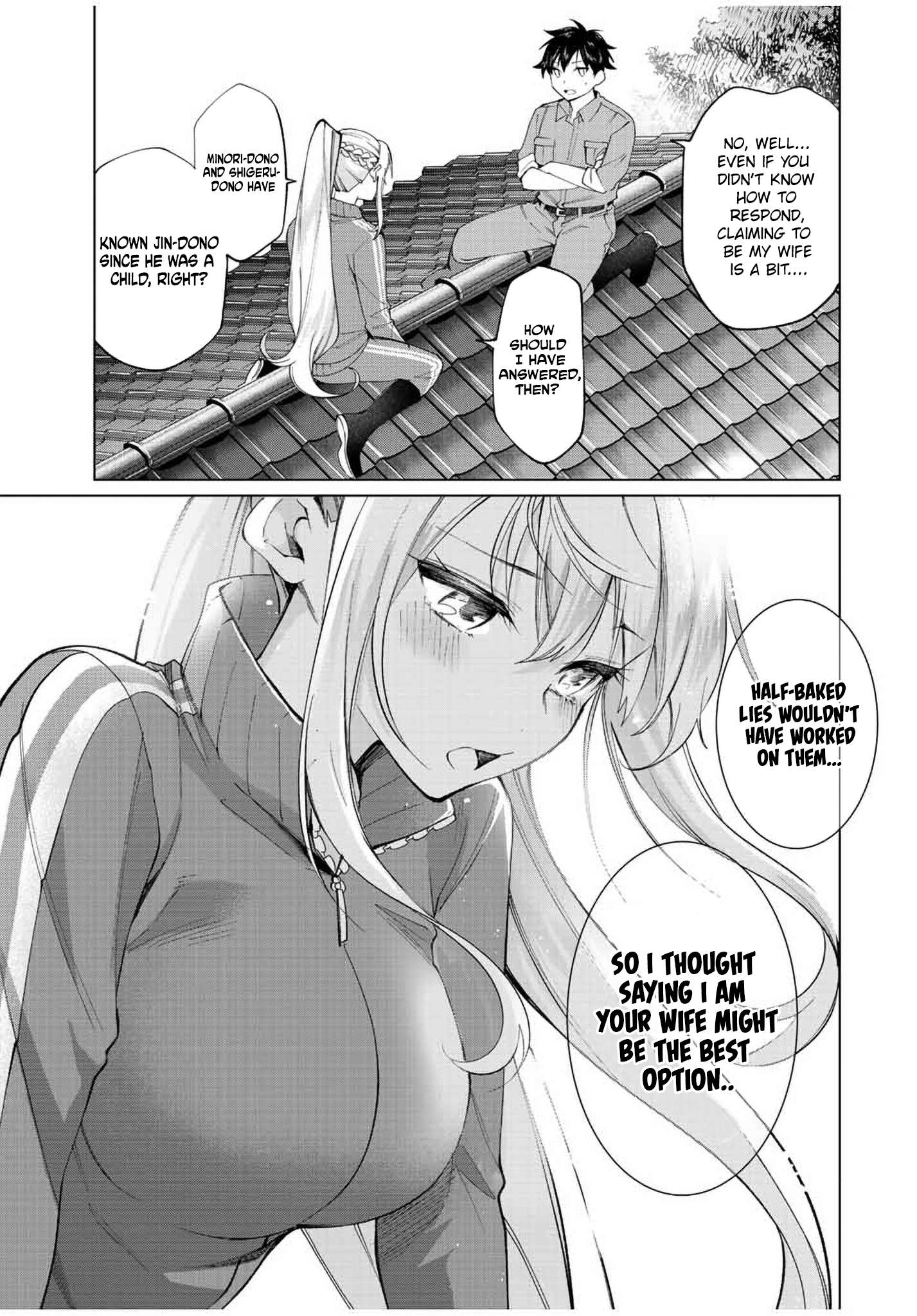 Tanbo de Hirotta Onna Kishi, Inaka de Ore no Yome da to Omowareteiru chapter 10 page 13