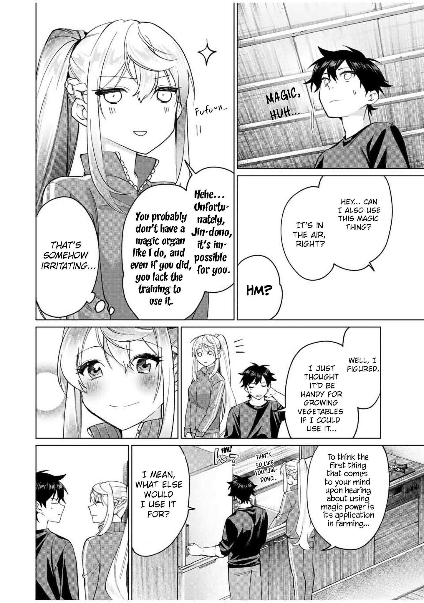 Tanbo de Hirotta Onna Kishi, Inaka de Ore no Yome da to Omowareteiru chapter 12 page 4