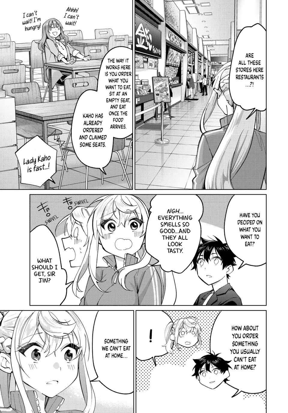 Tanbo de Hirotta Onna Kishi, Inaka de Ore no Yome da to Omowareteiru chapter 16 page 7