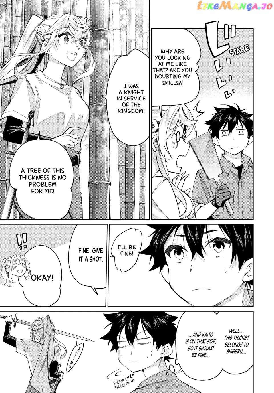 Tanbo de Hirotta Onna Kishi, Inaka de Ore no Yome da to Omowareteiru chapter 20 page 11