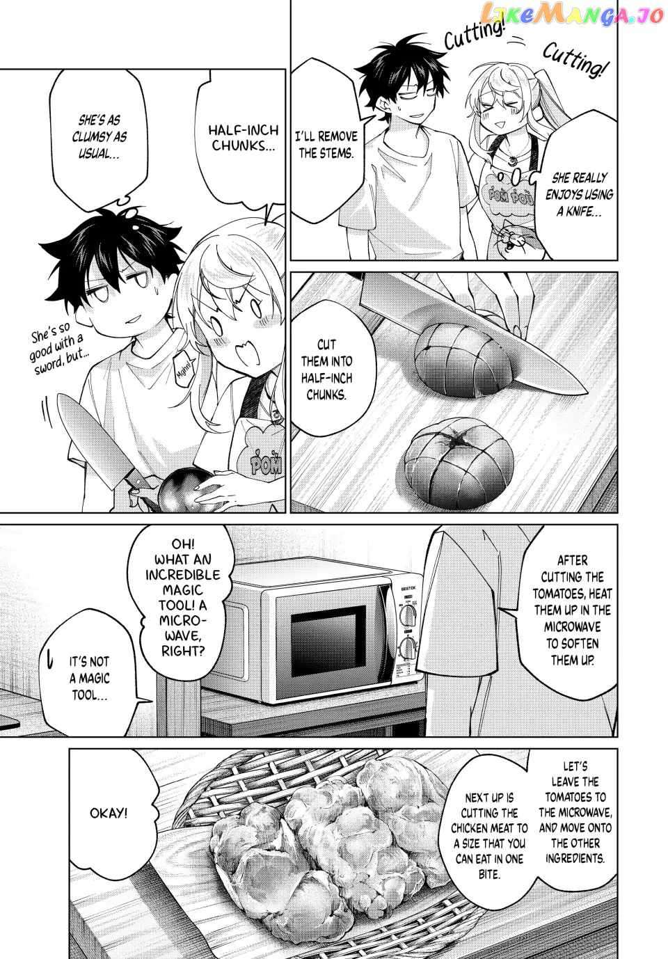 Tanbo de Hirotta Onna Kishi, Inaka de Ore no Yome da to Omowareteiru chapter 24 page 3