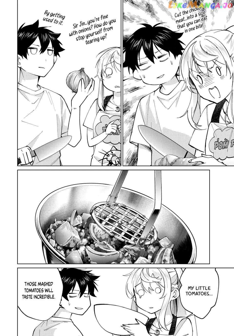 Tanbo de Hirotta Onna Kishi, Inaka de Ore no Yome da to Omowareteiru chapter 24 page 4