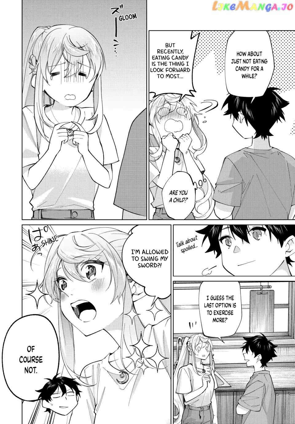 Tanbo de Hirotta Onna Kishi, Inaka de Ore no Yome da to Omowareteiru chapter 25 page 12