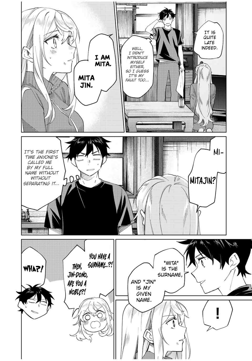 Tanbo de Hirotta Onna Kishi, Inaka de Ore no Yome da to Omowareteiru chapter 3 page 11