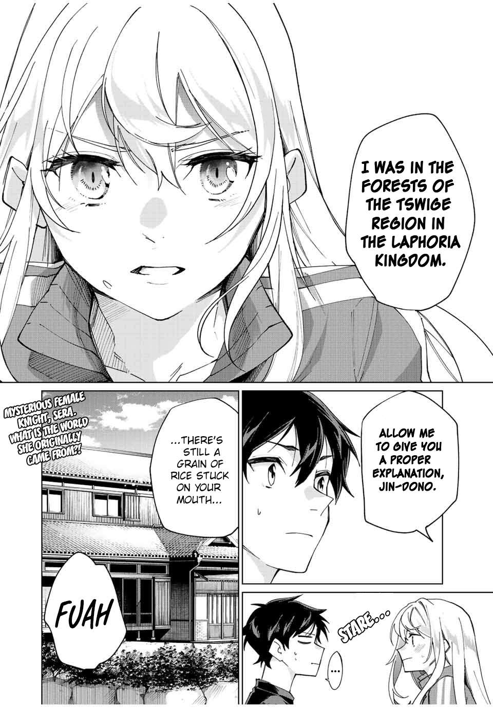 Tanbo de Hirotta Onna Kishi, Inaka de Ore no Yome da to Omowareteiru chapter 3 page 15