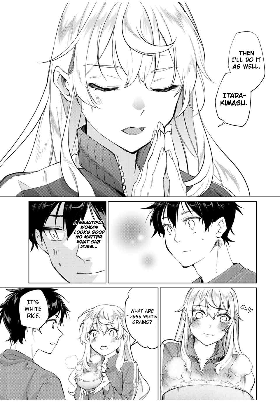 Tanbo de Hirotta Onna Kishi, Inaka de Ore no Yome da to Omowareteiru chapter 3 page 2