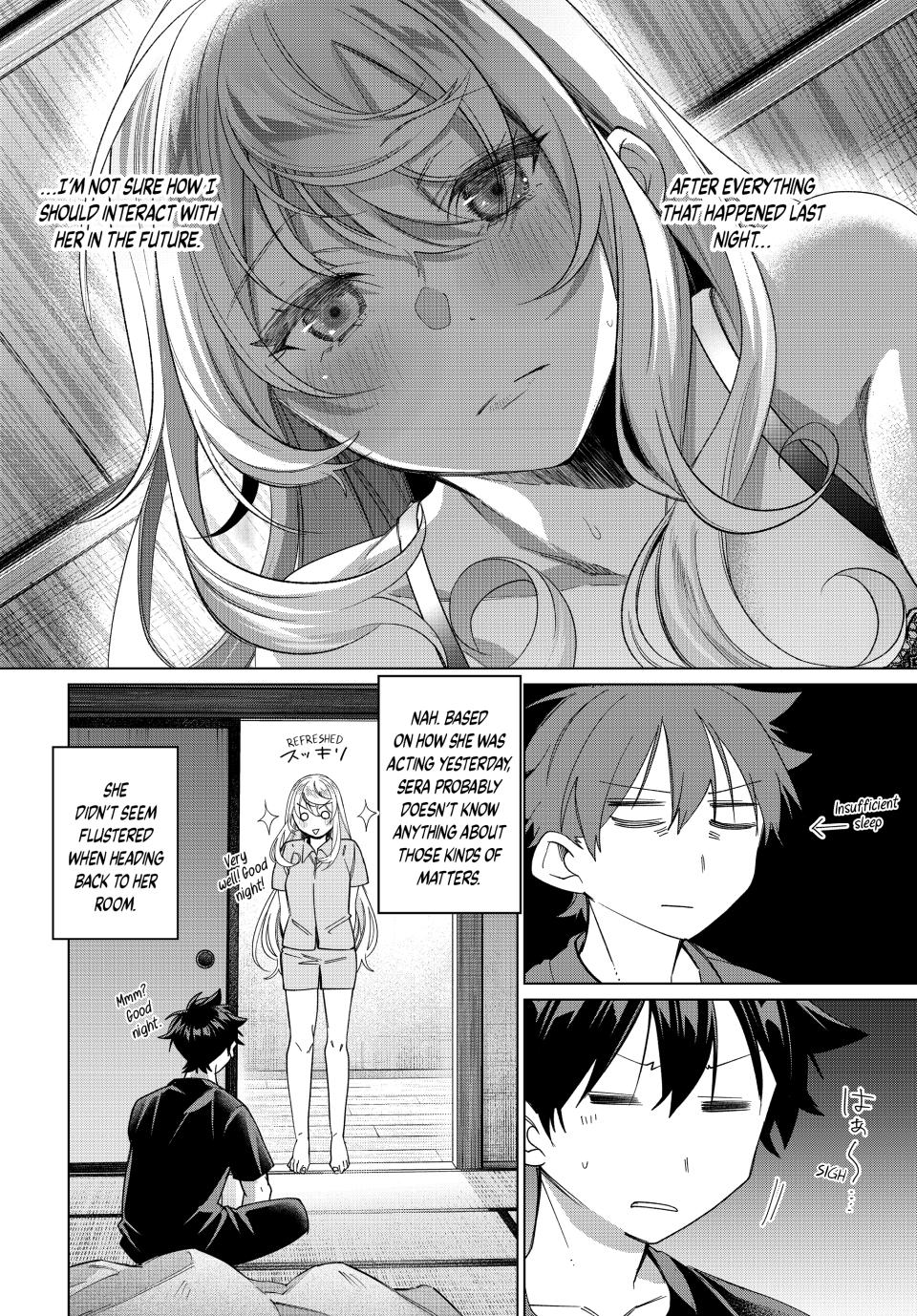 Tanbo de Hirotta Onna Kishi, Inaka de Ore no Yome da to Omowareteiru chapter 43 page 2