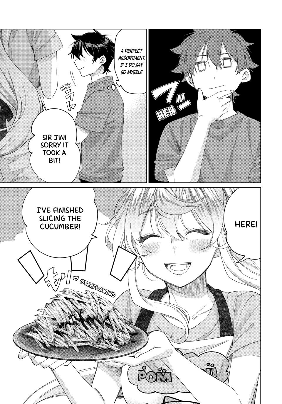 Tanbo de Hirotta Onna Kishi, Inaka de Ore no Yome da to Omowareteiru chapter 45 page 21