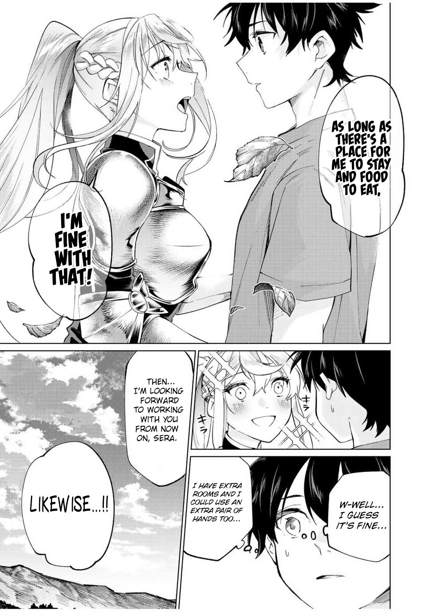 Tanbo de Hirotta Onna Kishi, Inaka de Ore no Yome da to Omowareteiru chapter 7 page 15