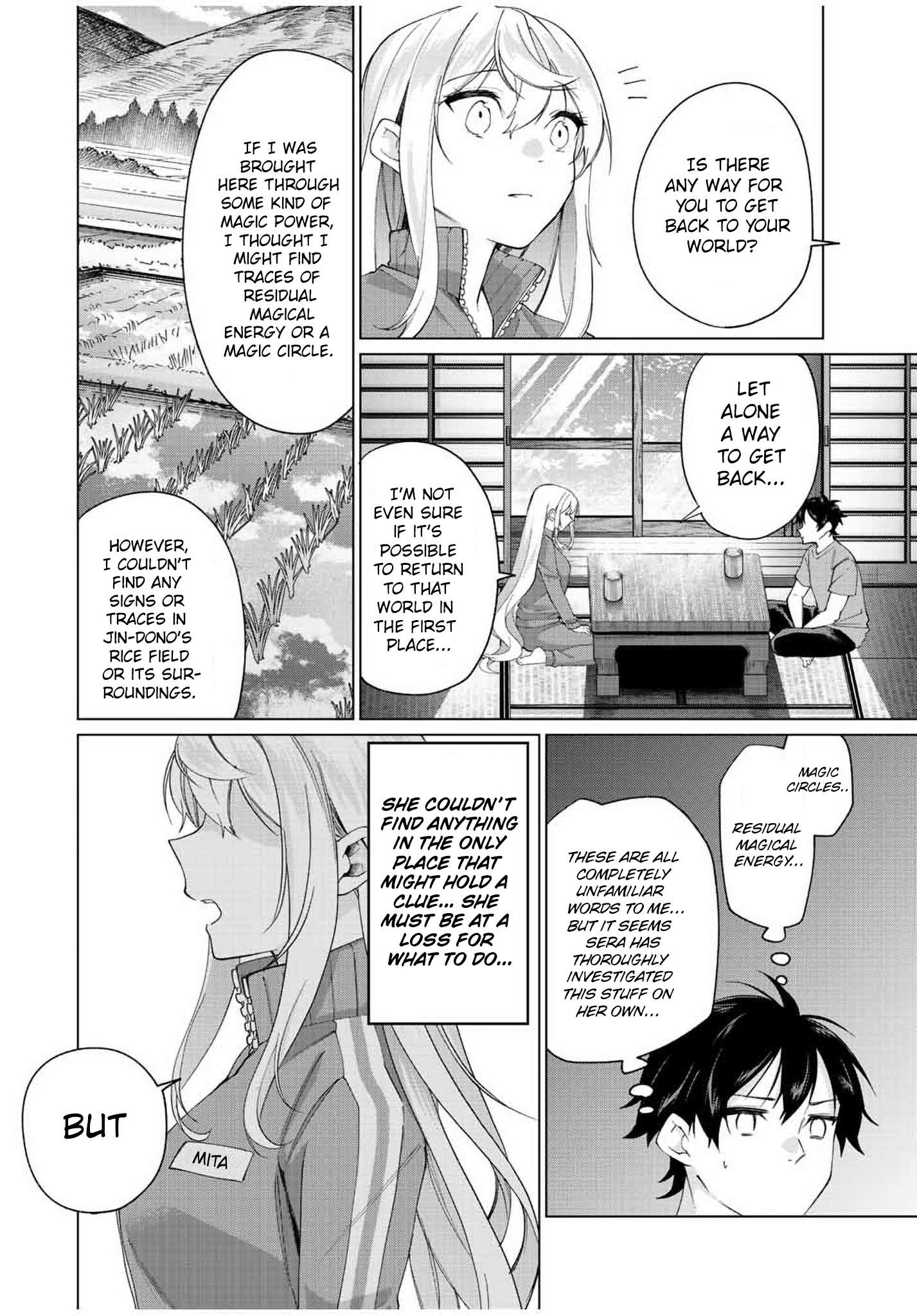 Tanbo de Hirotta Onna Kishi, Inaka de Ore no Yome da to Omowareteiru chapter 7 page 6