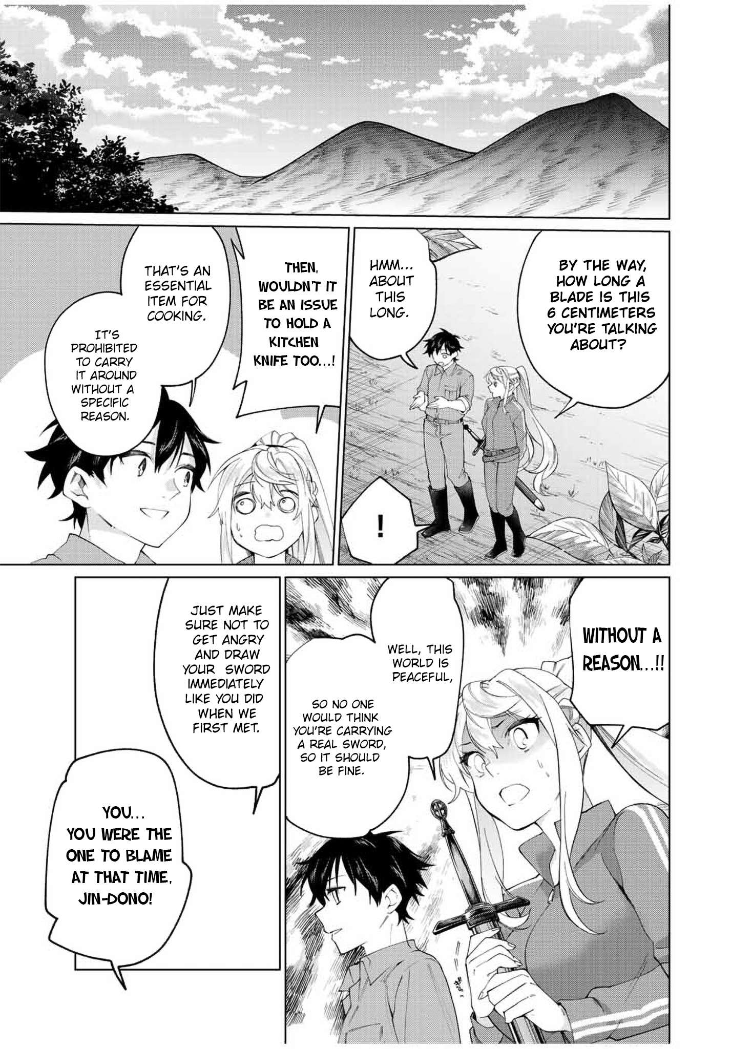 Tanbo de Hirotta Onna Kishi, Inaka de Ore no Yome da to Omowareteiru chapter 8 page 5