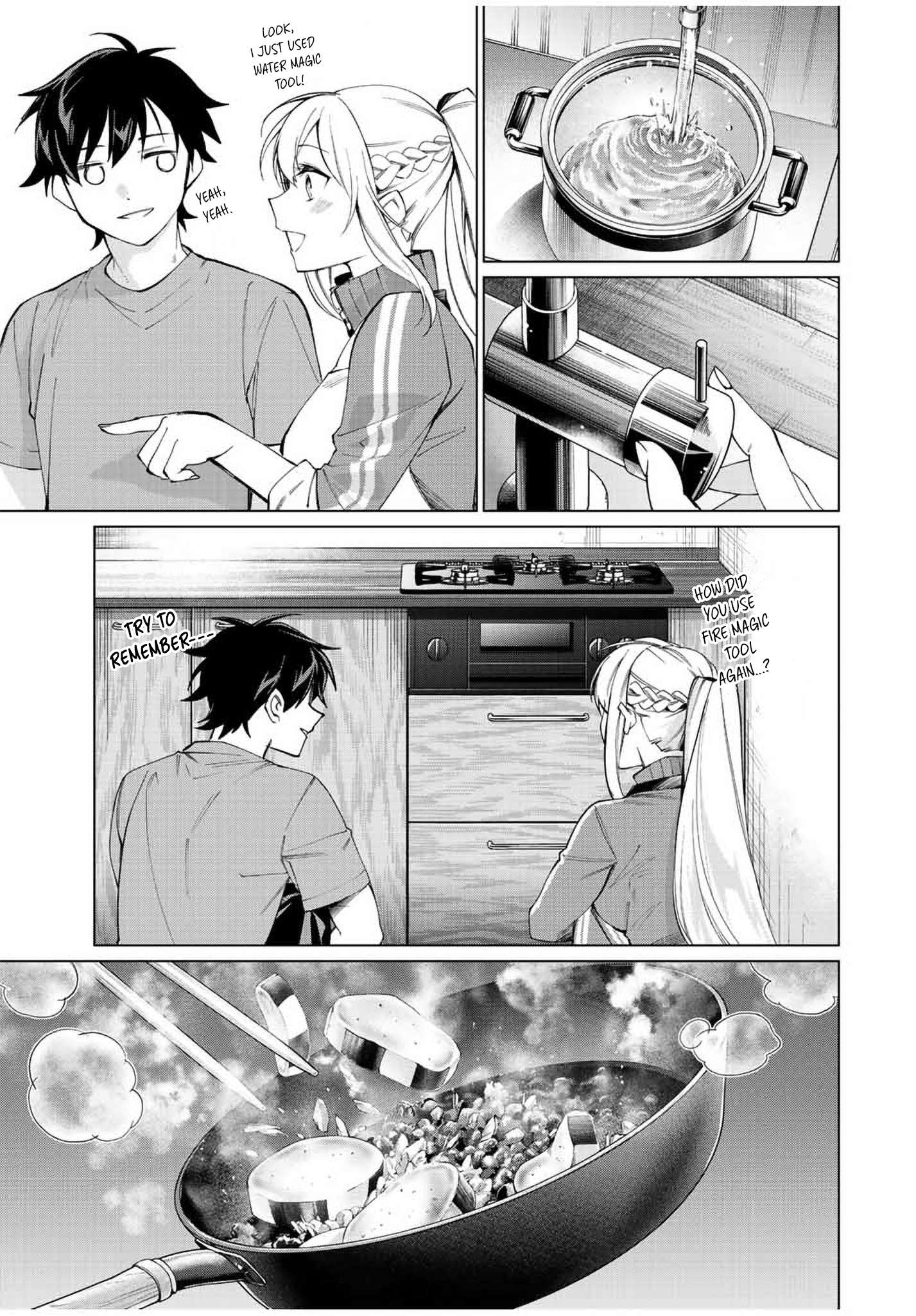 Tanbo de Hirotta Onna Kishi, Inaka de Ore no Yome da to Omowareteiru chapter 9 page 11