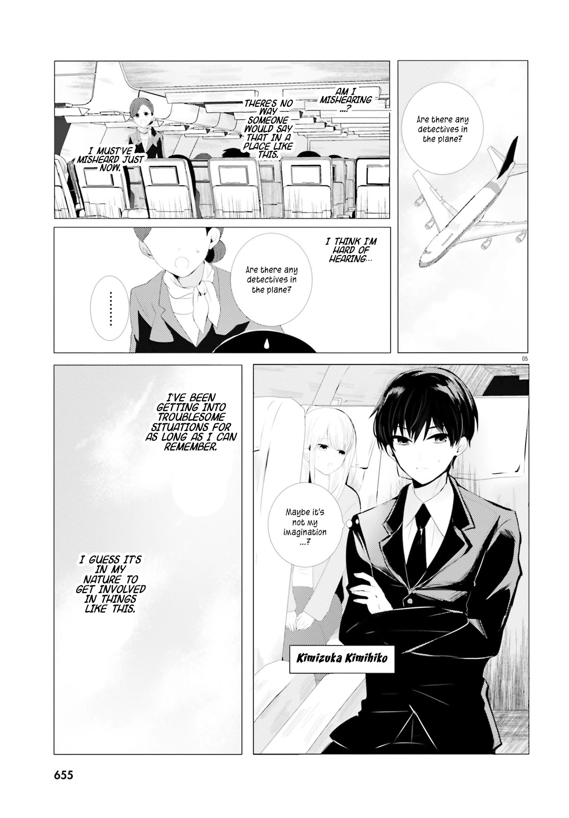 Tantei wa Mou, Shindeiru chapter 0 page 6