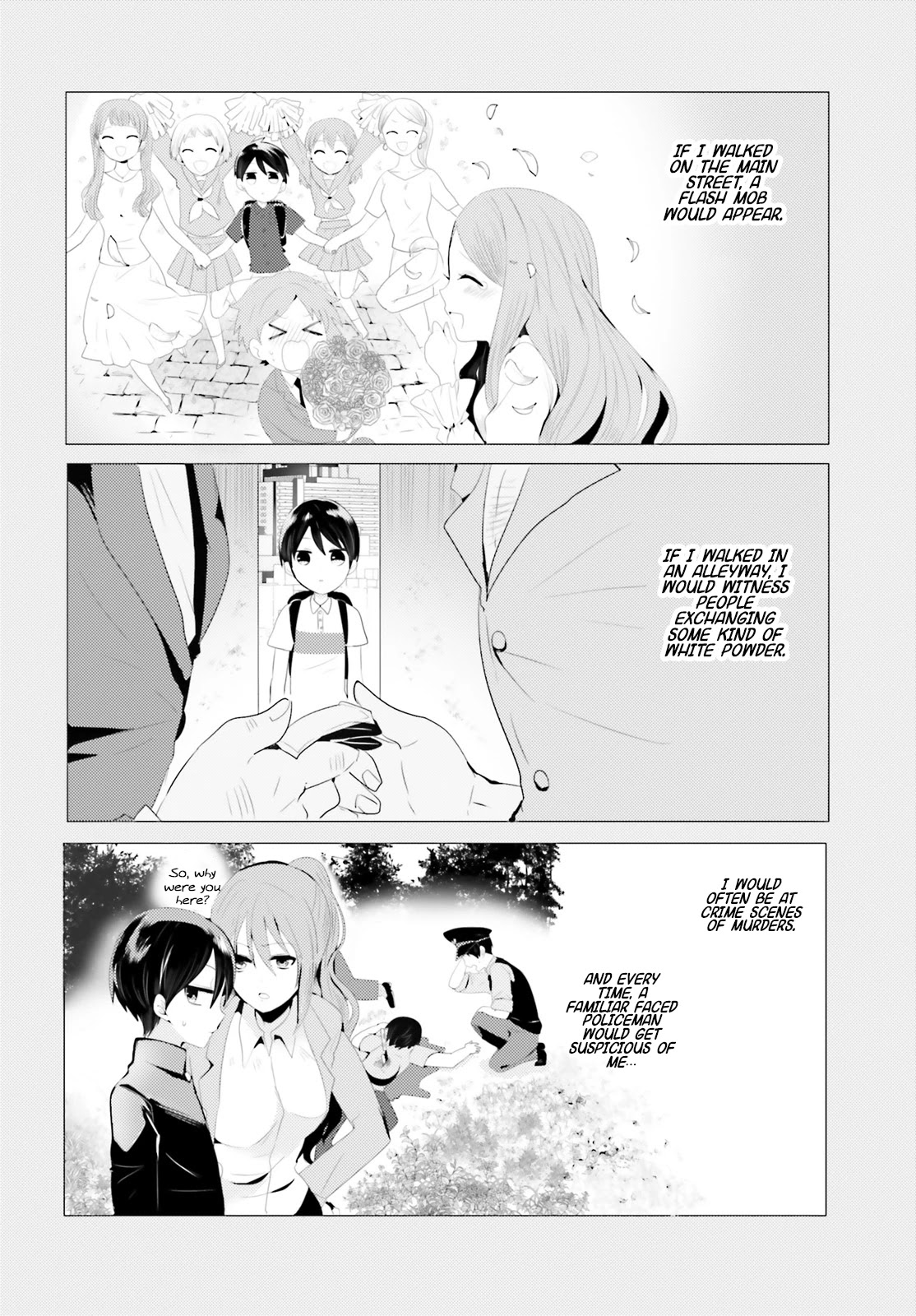 Tantei wa Mou, Shindeiru chapter 0 page 7