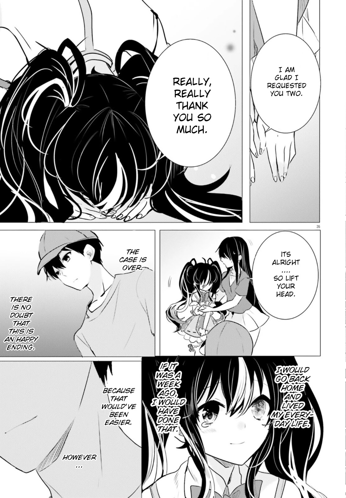 Tantei wa Mou, Shindeiru chapter 12 page 35