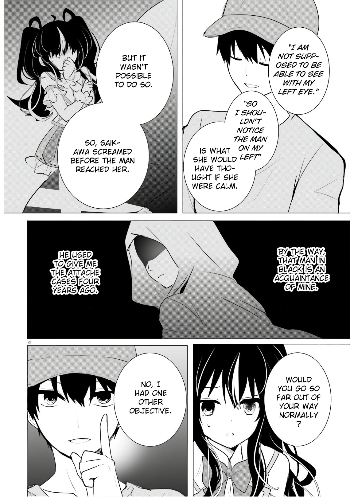 Tantei wa Mou, Shindeiru chapter 13 page 22