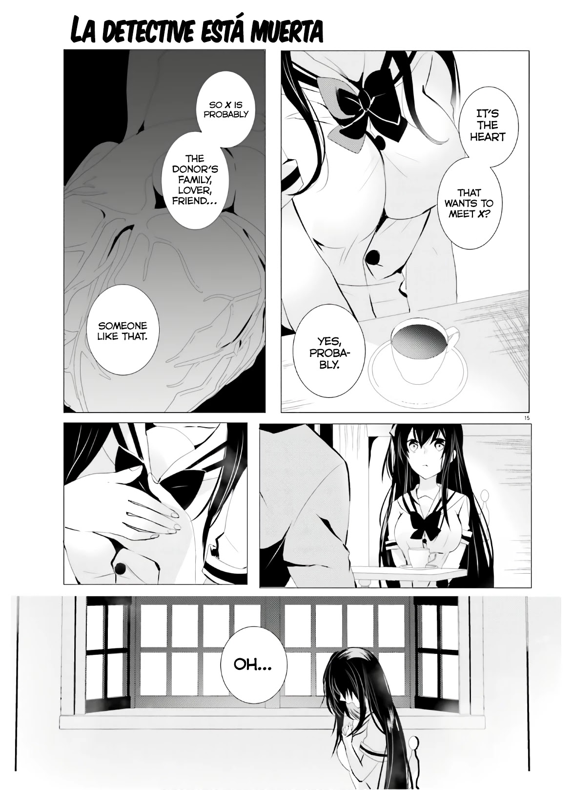 Tantei wa Mou, Shindeiru chapter 2 page 15