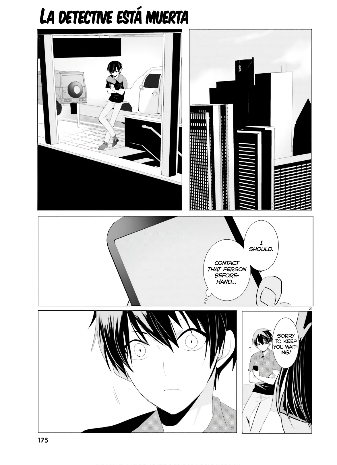 Tantei wa Mou, Shindeiru chapter 2 page 23