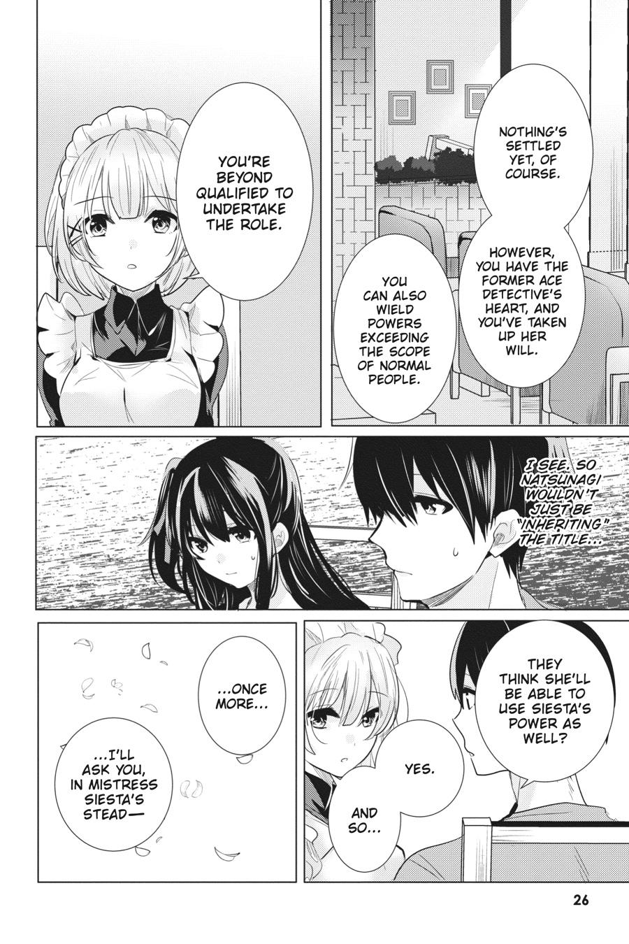 Tantei wa Mou, Shindeiru chapter 20 page 26