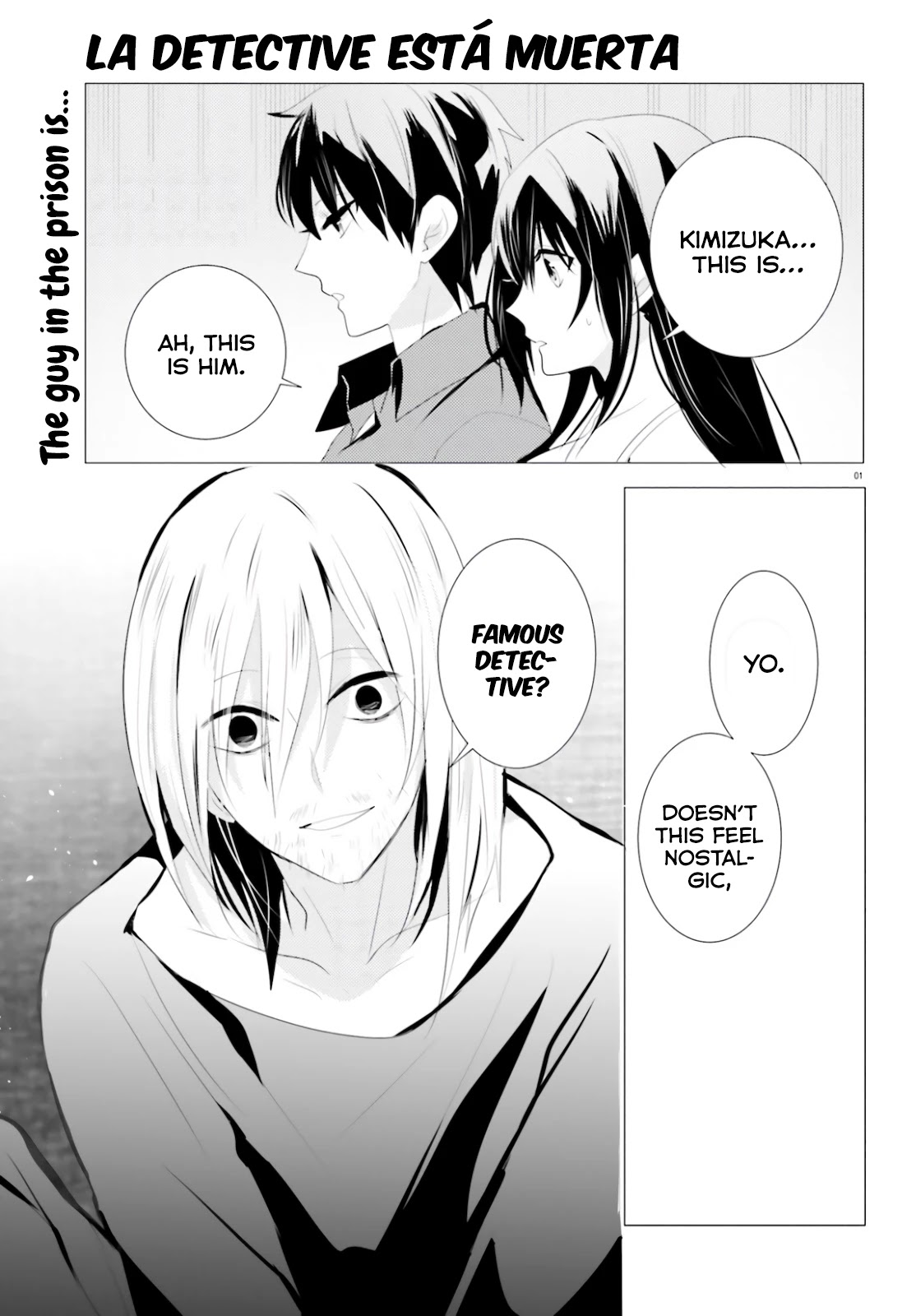 Tantei wa Mou, Shindeiru chapter 4 page 1