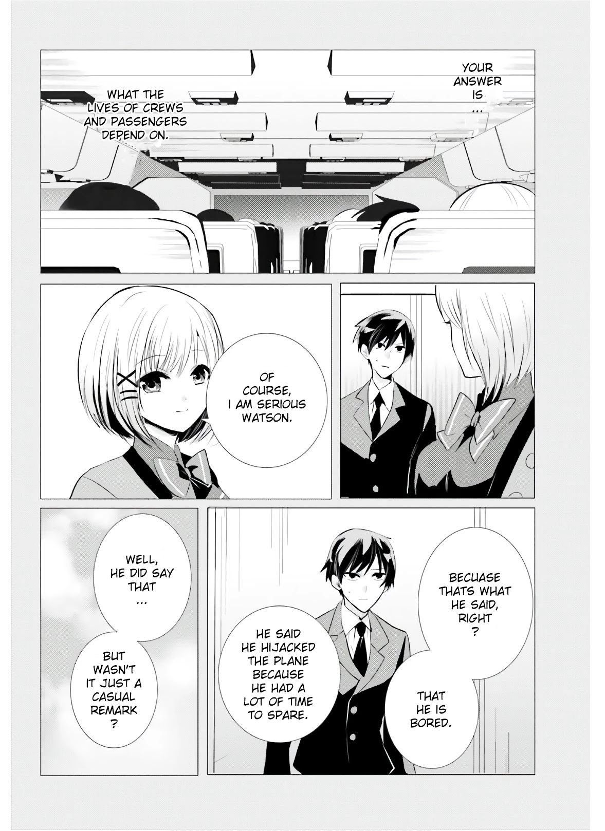 Tantei wa Mou, Shindeiru chapter 6 page 7