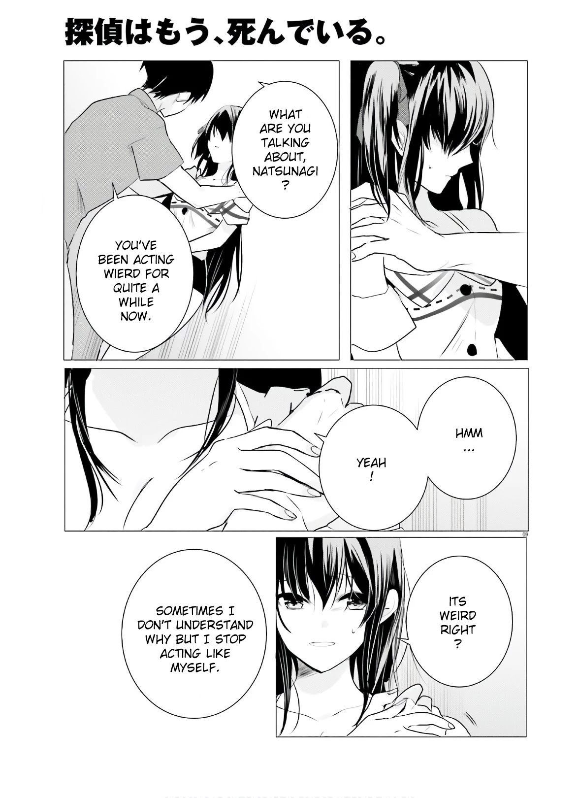 Tantei wa Mou, Shindeiru chapter 8 page 9