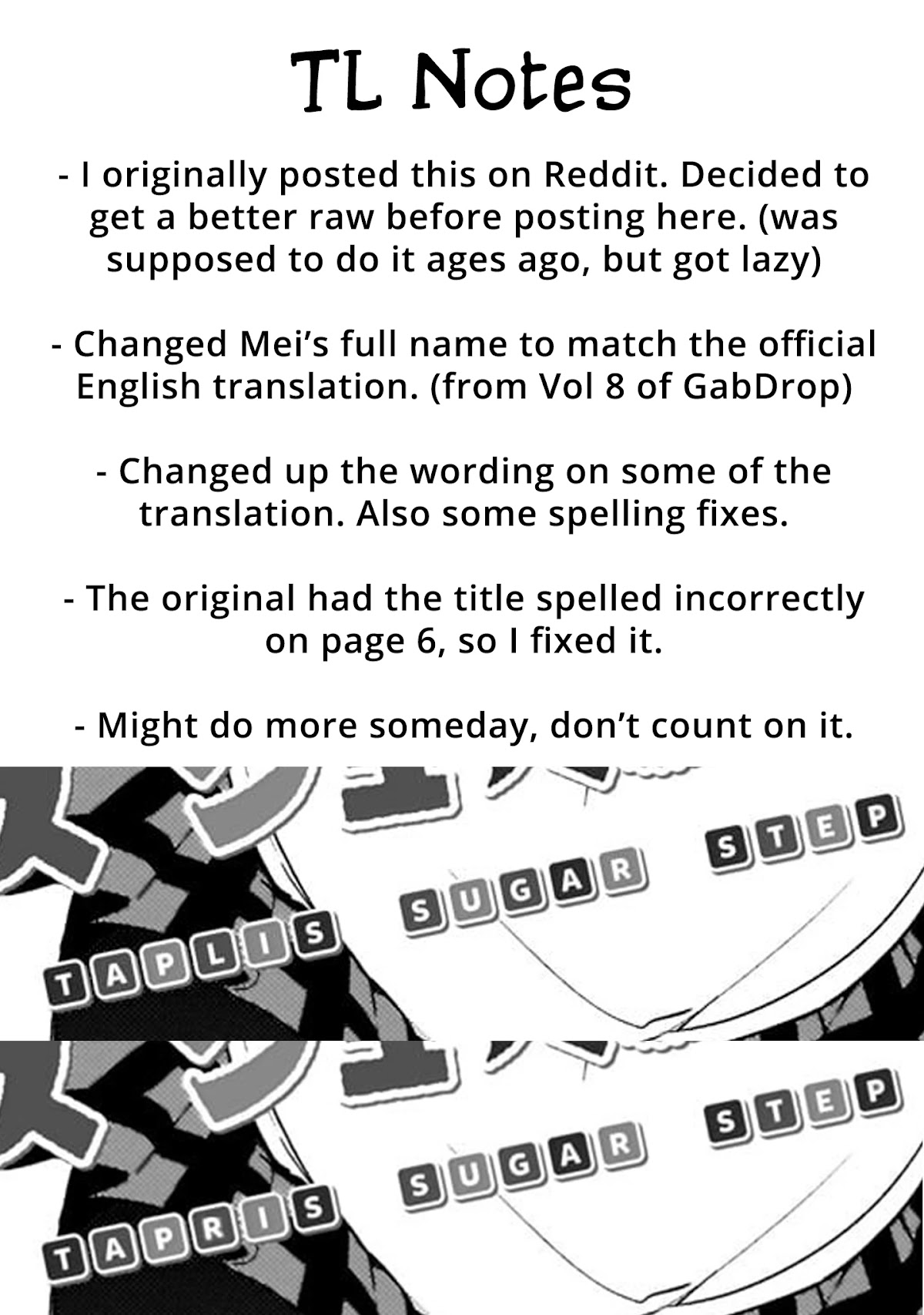 Tapris Sugar Step chapter 1 page 19