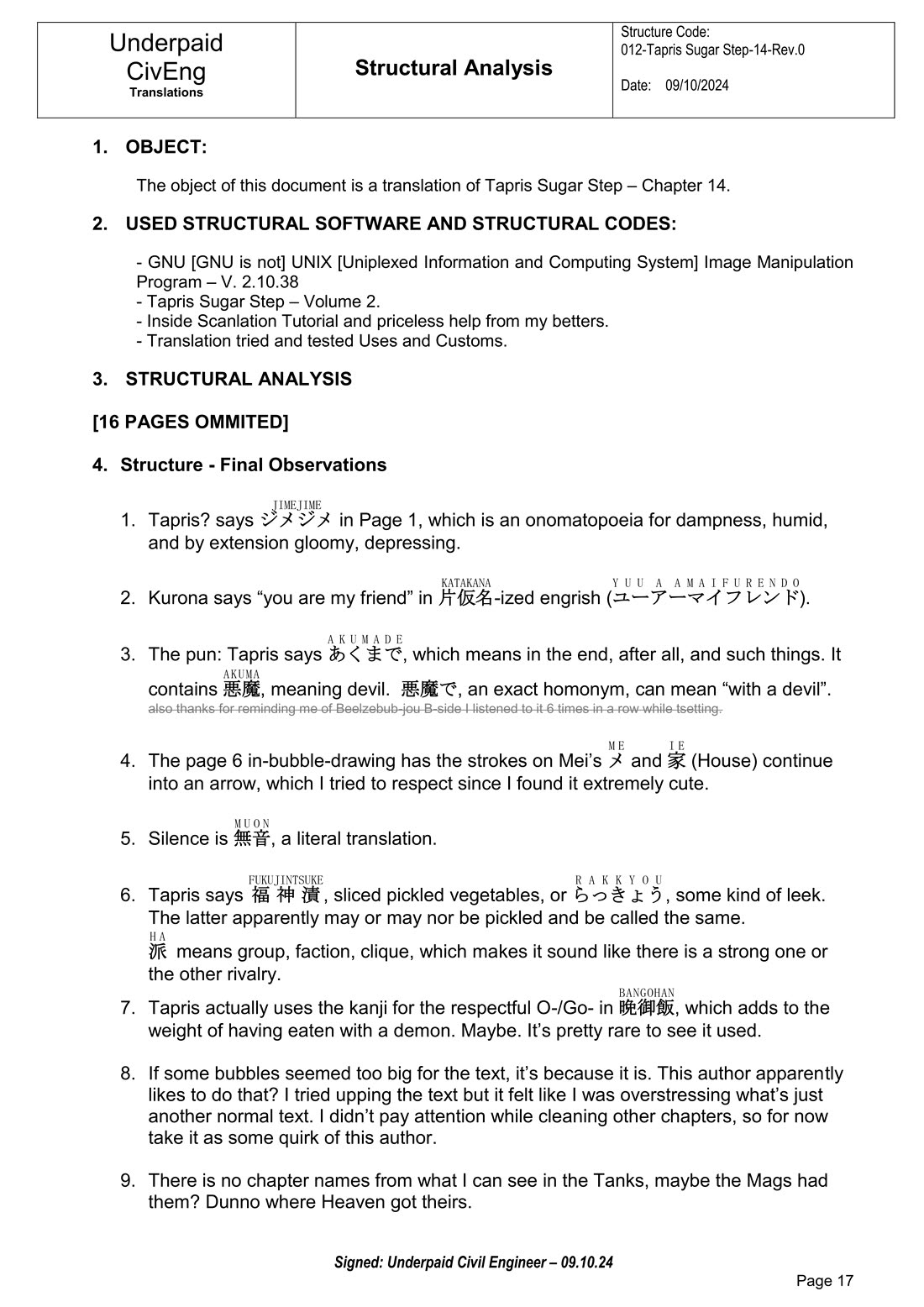 Tapris Sugar Step chapter 14 page 17