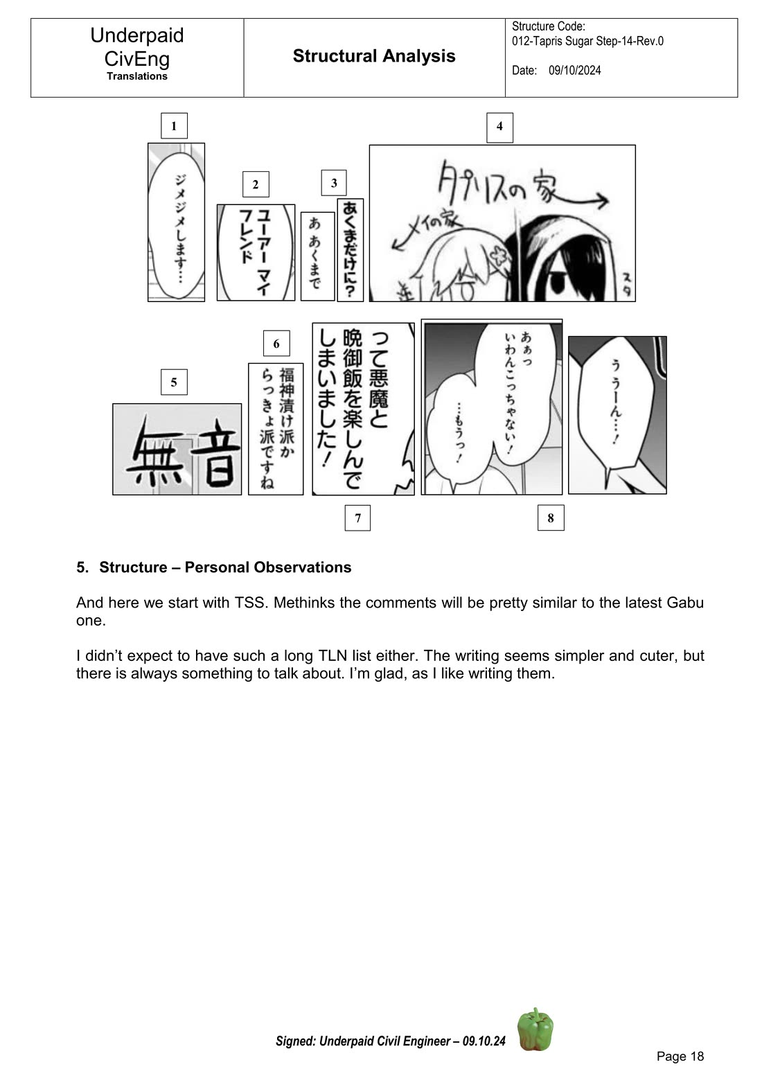 Tapris Sugar Step chapter 14 page 18