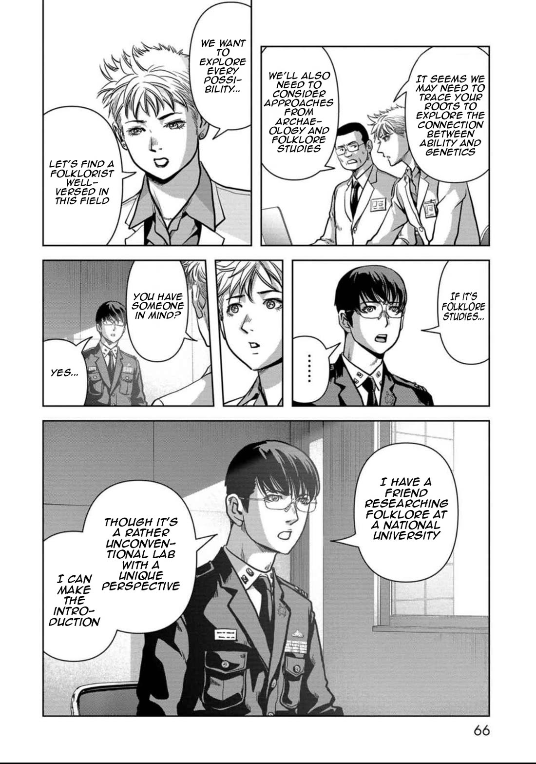 Task Force for Paranormal Disaster Management chapter 49 page 67