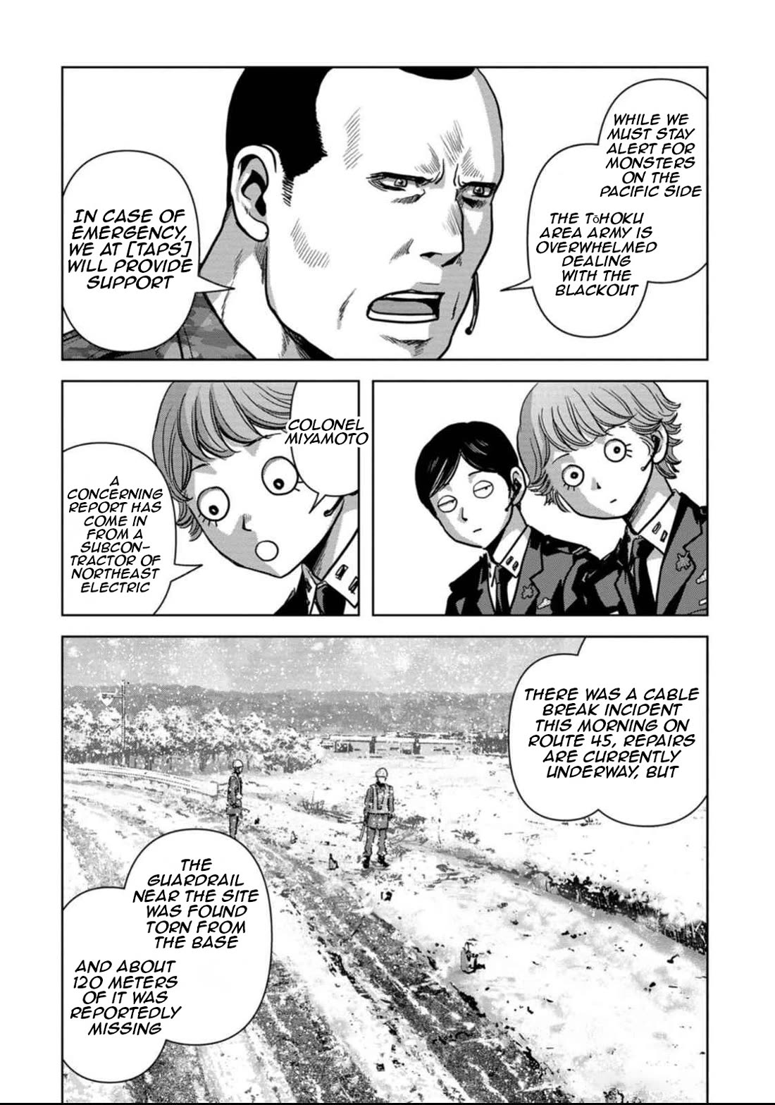 Task Force for Paranormal Disaster Management chapter 50 page 62