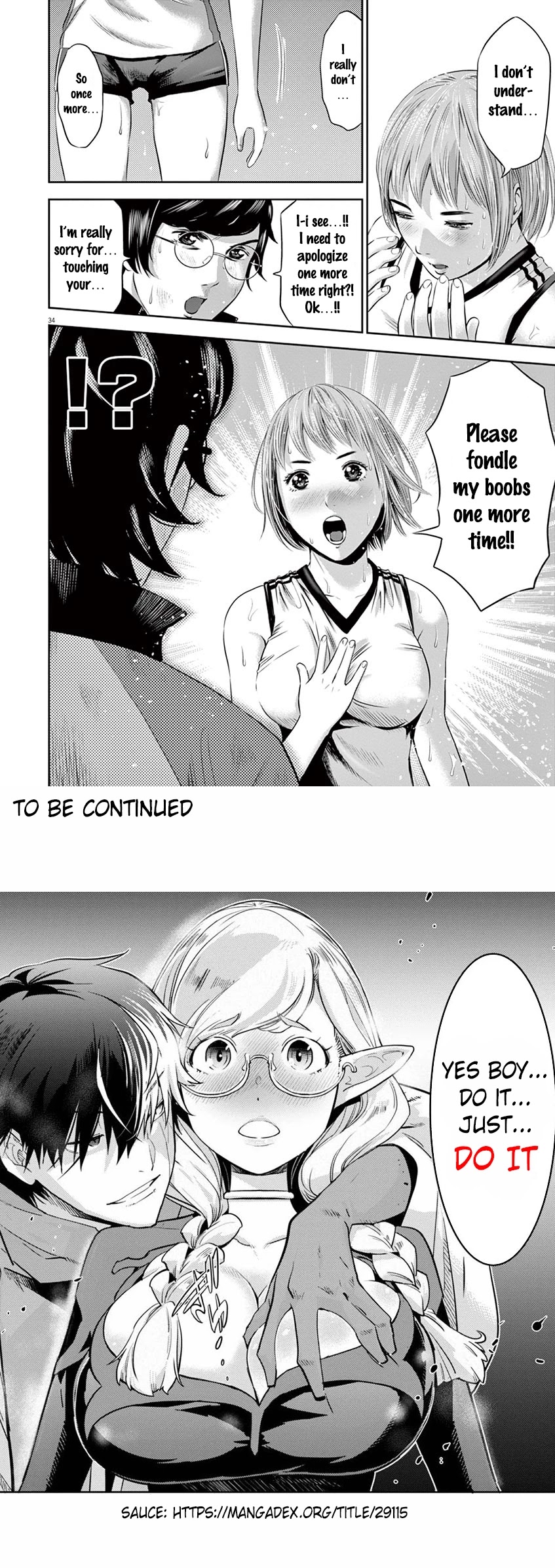 Te no Hira ni Ai wo! chapter 2 page 34