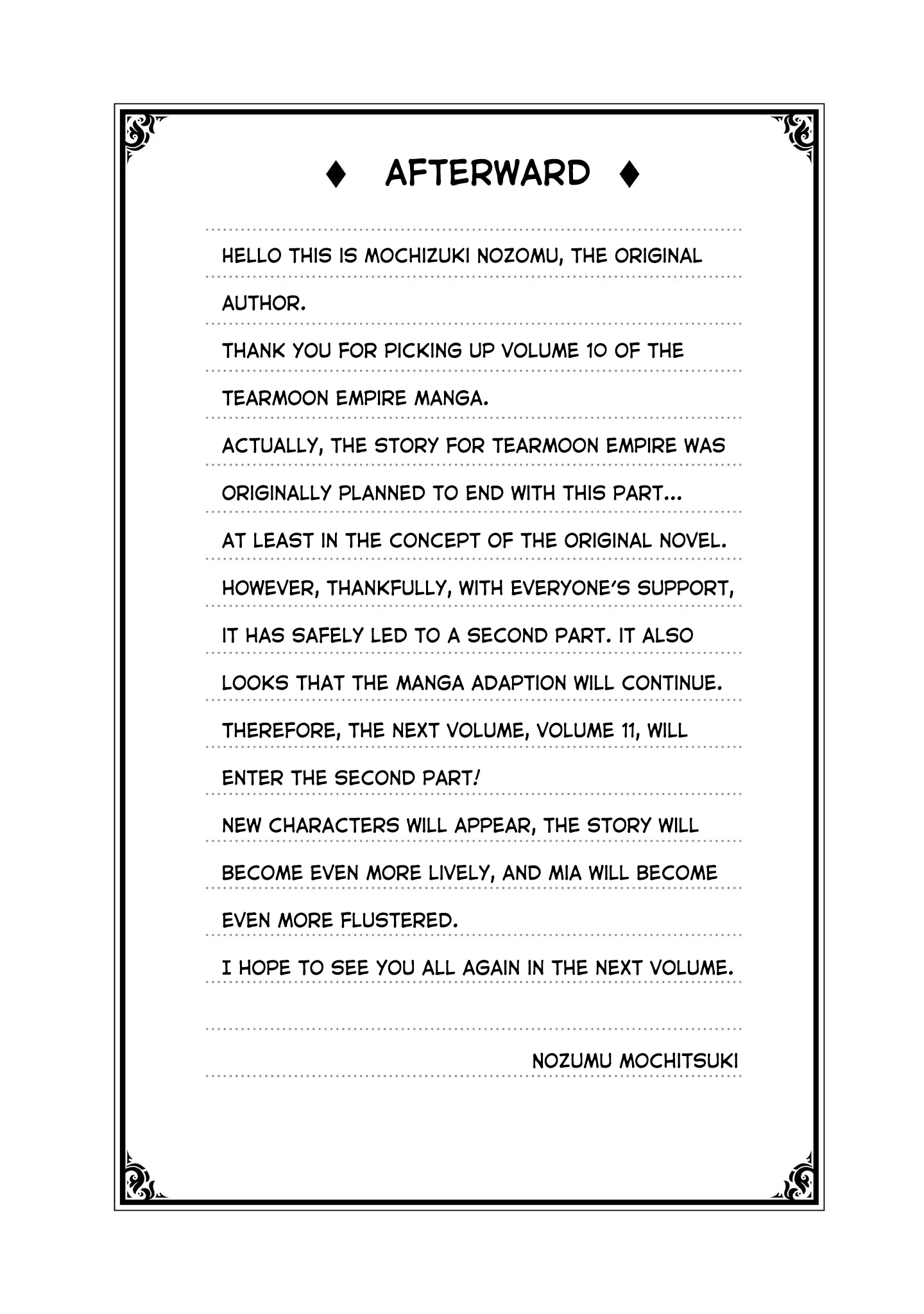 Tearmoon Empire Story chapter 46.5 page 8