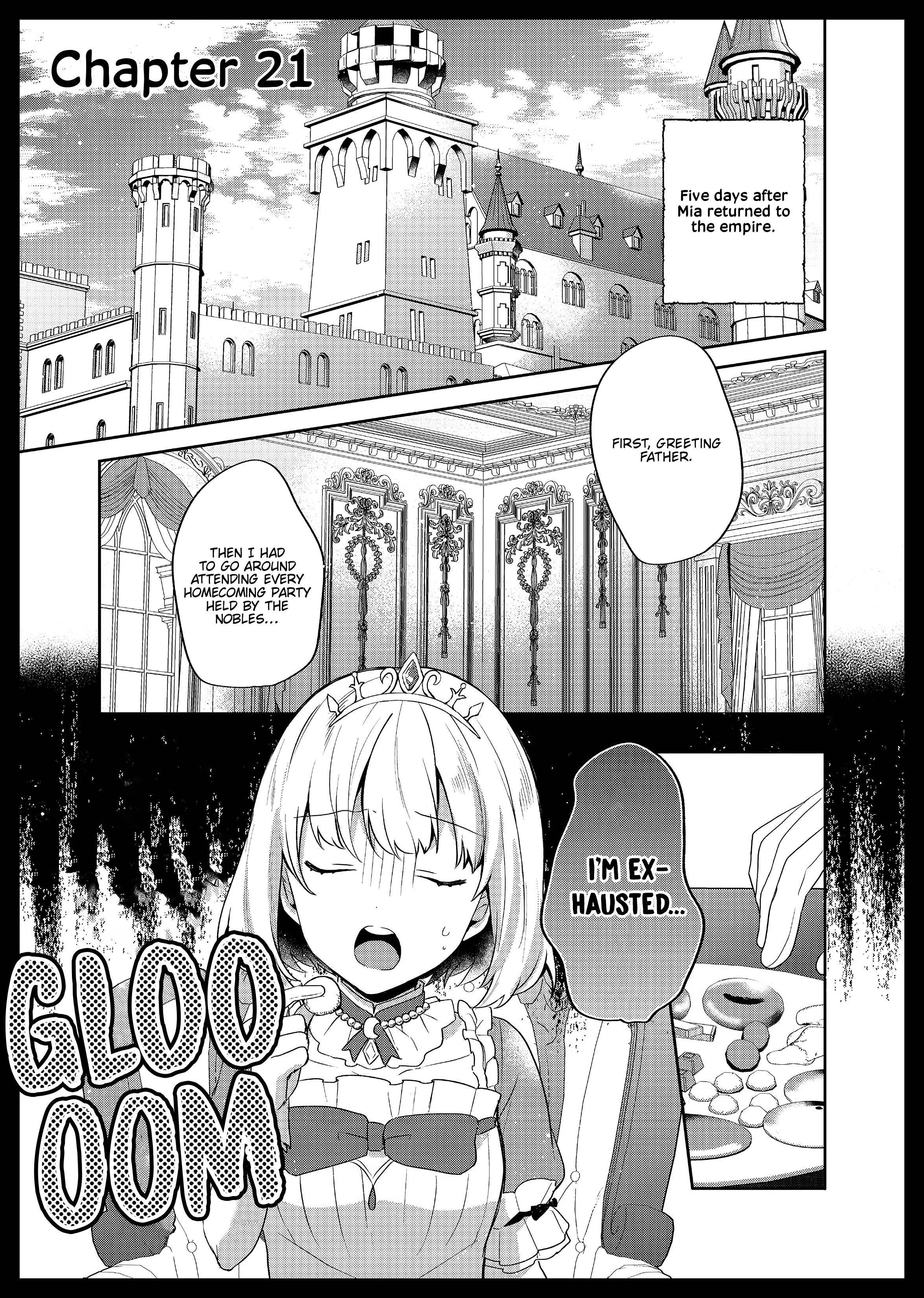 Tearmoon Teikoku Monogatari ~Dantoudai kara Hajimaru, Hime no Tensei Gyakuten Story~ chapter 21 page 1