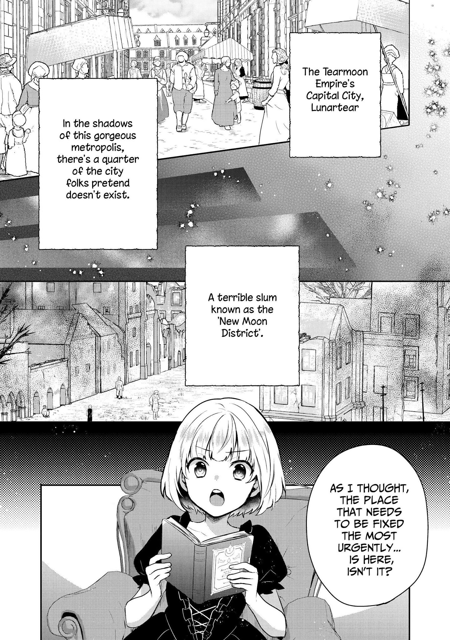 Tearmoon Teikoku Monogatari ~Dantoudai kara Hajimaru, Hime no Tensei Gyakuten Story~ chapter 3 page 1