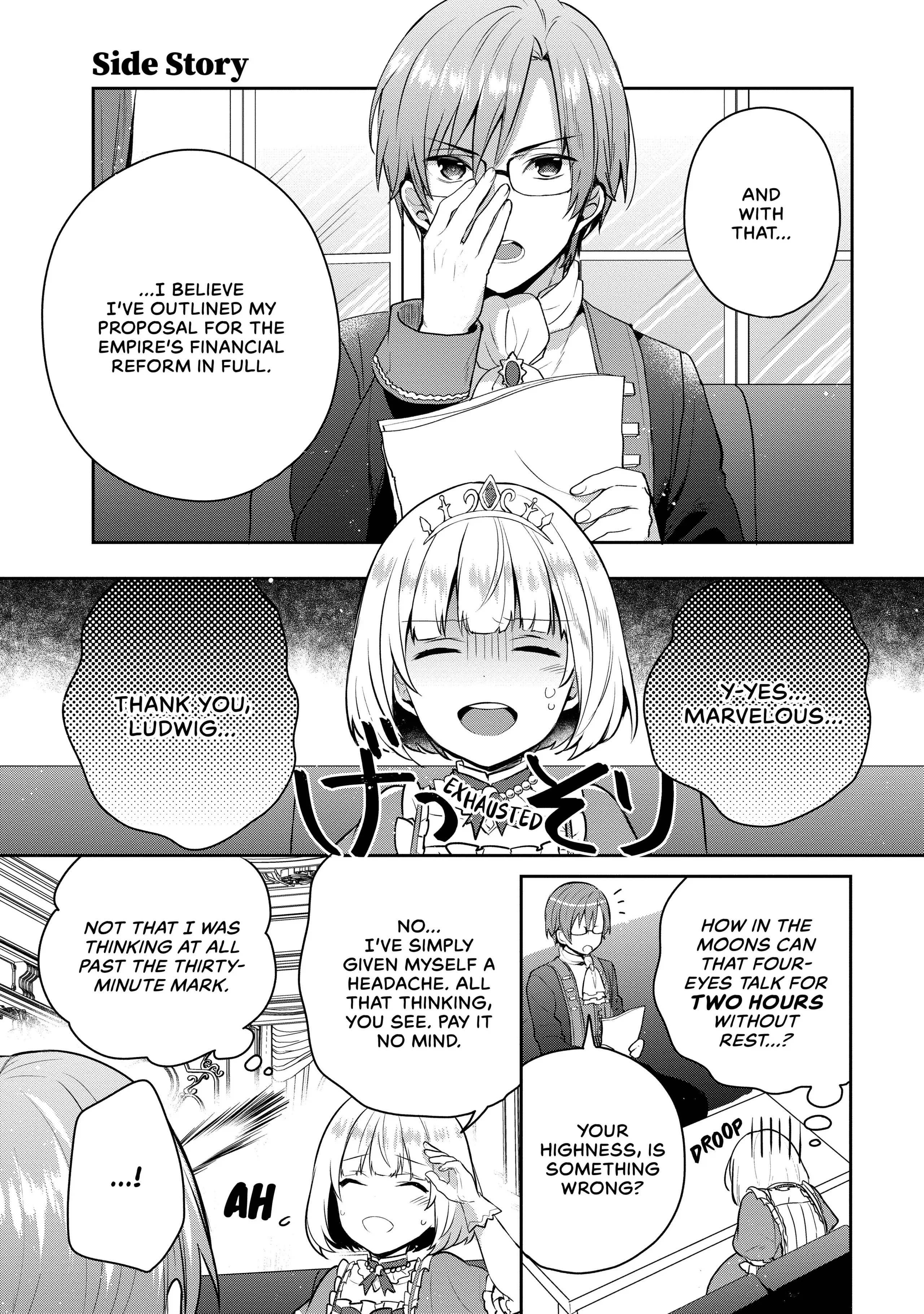 Tearmoon Teikoku Monogatari ~Dantoudai kara Hajimaru, Hime no Tensei Gyakuten Story~ chapter 5.5 page 1