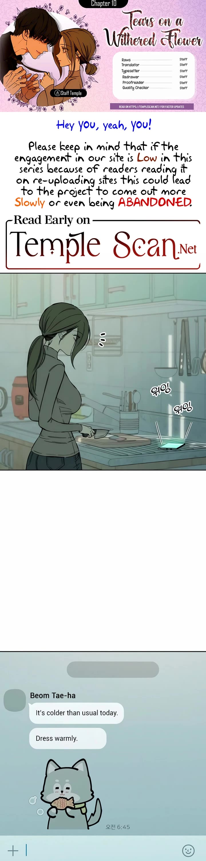 Tears on a Withered Flower chapter 10 page 1