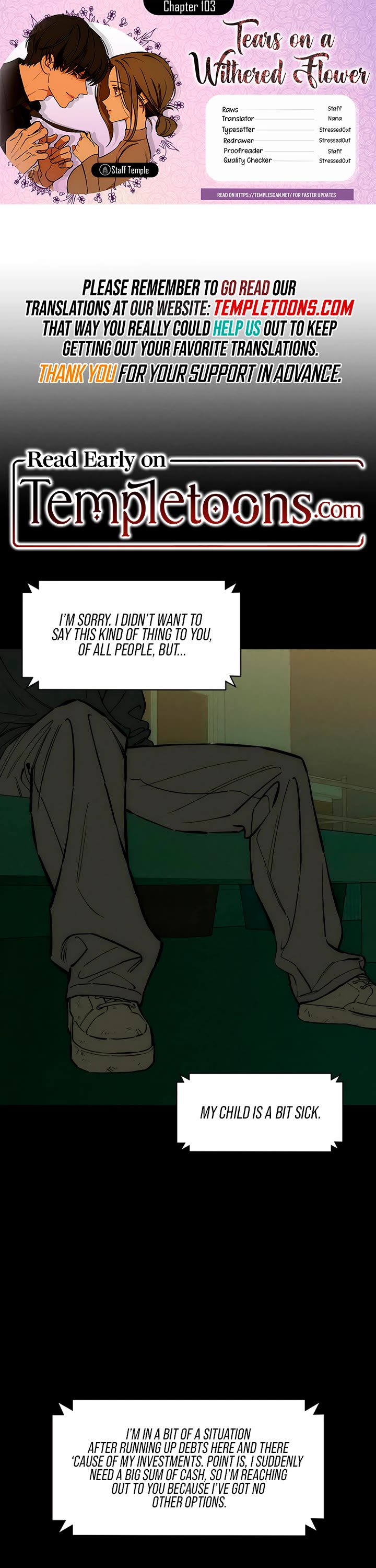 Tears on a Withered Flower chapter 103 page 1