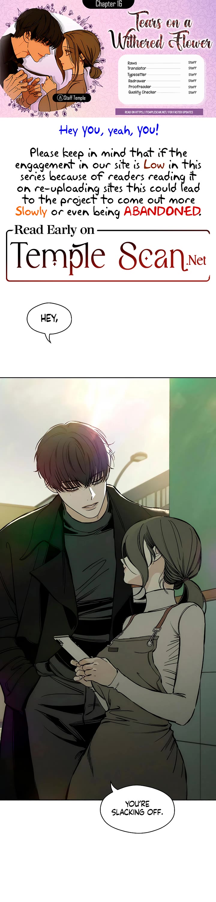 Tears on a Withered Flower chapter 16 page 1