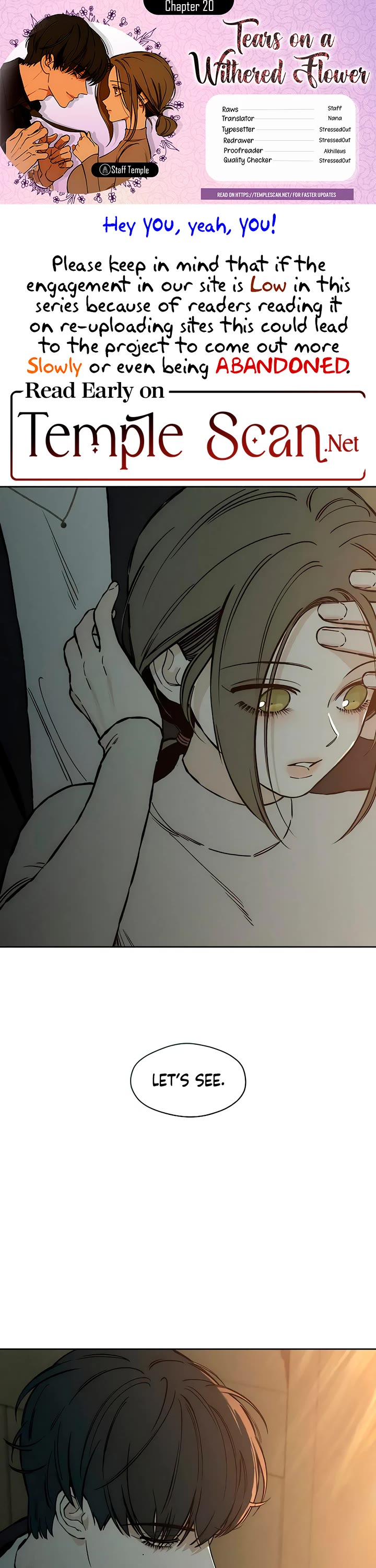 Tears on a Withered Flower chapter 20 page 1